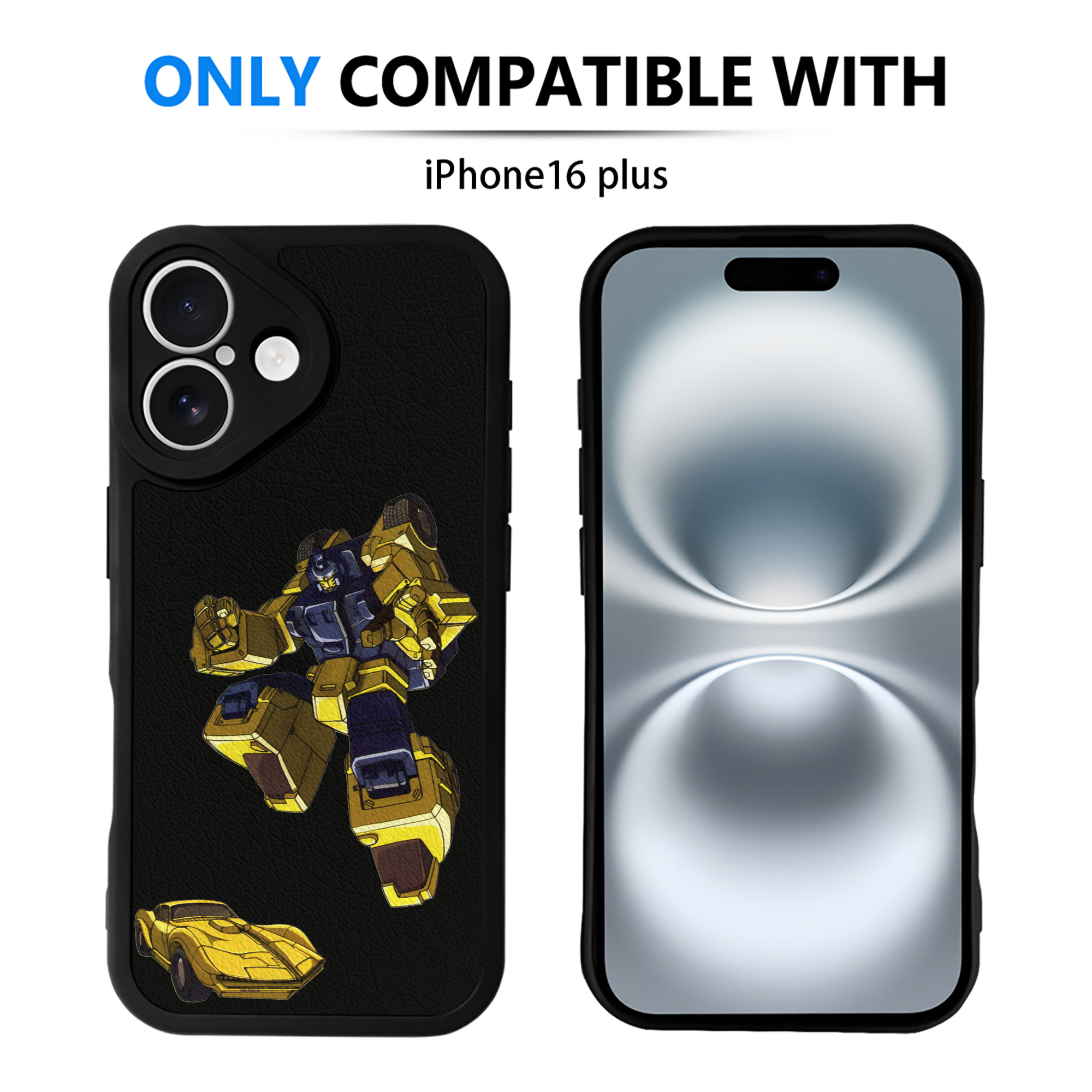 （画像用）  【iPhone 16シリーズ対応】シリコンスマホケース（レザー調） 材質：シリコン